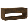 TV Cabinet Smoked Oak 102x41x44 cm Chipboard