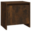 Bedside Cabinets 2 pcs Smoked Oak 45x34x44.5 cm Chipboard