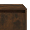 Bedside Cabinets 2 pcs Smoked Oak 45x34x44.5 cm Chipboard