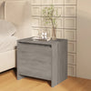 Bedside Cabinets 2 pcs Grey Sonoma 45x34x44.5 cm Chipboard