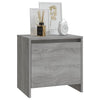 Bedside Cabinets 2 pcs Grey Sonoma 45x34x44.5 cm Chipboard