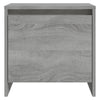Bedside Cabinets 2 pcs Grey Sonoma 45x34x44.5 cm Chipboard