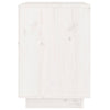 Bedside Cabinets 2 pcs White 40x35x50 cm Solid Wood Pine