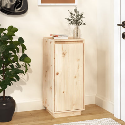 Shoe Cabinet 35x35x80 cm Solid Wood Pine