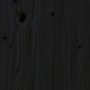 Bedside Cabinets 2 pcs Black 35x34x32 cm Solid Wood Pine