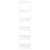Book Cabinet/Room Divider White 40x30x166 cm