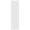 Book Cabinet/Room Divider White 60x30x103 cm Engineered Wood