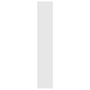 Book Cabinet/Room Divider White 60x30x166 cm Engineered Wood