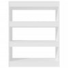 Book Cabinet/Room Divider White 80x30x103 cm Engineered wood