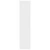 Book Cabinet/Room Divider White 80x30x135 cm Engineered Wood