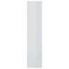 Book Cabinet/Room Divider High Gloss White 80x30x135 cm Engineered Wood